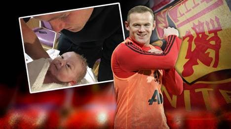 Wayne Ronney und der Sohnemann beim ersten Treffen