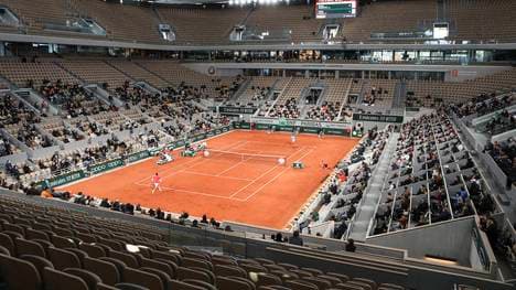 Die French Open finden vor Zuschauern statt