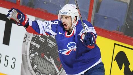 Damien Fleury im Einsatz für die Nationalmannschaft von Frankreich