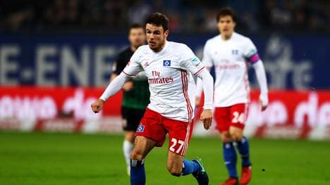 Nicolai Müller spielte seit 2014 für den Hamburger SV