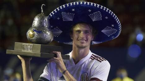 Alexander Zverev triumphierte beim ATP-Turnier in Acapulco