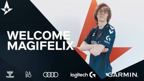 Endlich Starter - MagiFelix ersetzt Nukeduck bei Astralis 