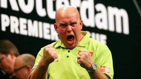 Michael van Gerwen gilt zusammen mit Gary Anderson als Topfavorit