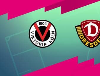 FC Viktoria Köln - Dynamo Dresden: Tore und Highlights | 3. Liga