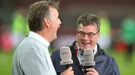 Neururer und Hecking im Oktober 2021