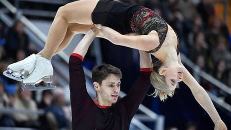 Fabienne Hase and Nolan Seegert holen Bronze beim Grand Prix