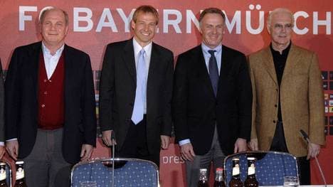Jürgen Klinsmann wurde 2008 als Bayern-Trainer vorgestellt