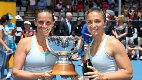 TENNIS-NZL-WTA, Roberta Vinci, Sara Errani,