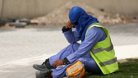 Ausländische Arbeiter sind vom Kafala-System betroffen