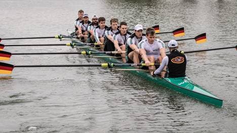 Der Deutschland-Achter holt bei der Ruder-WM Gold