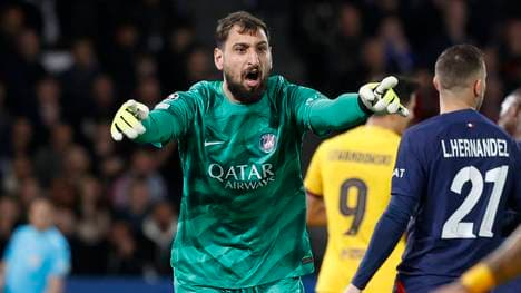 Gianluigi Donnarumma steht nach dem 2:3 gegen Barcelona in der Kritik