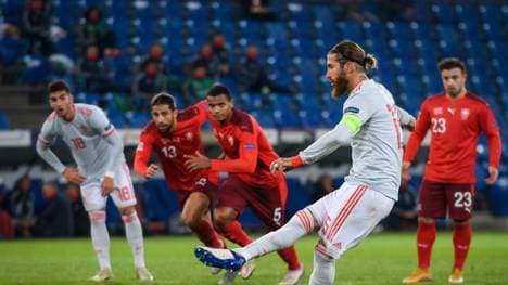 Sergio Ramos verschoss gegen die Schweiz zwei Elfmeter