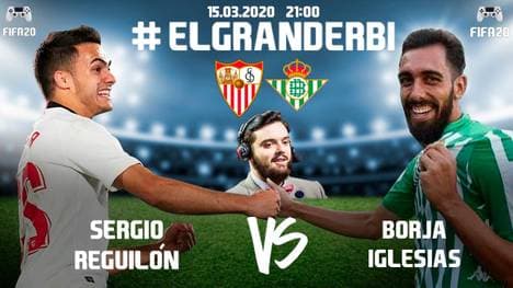 Das "Derbi Sevillano" wurde kurzerhand auf dem virtuellen Rasen ausgetragen