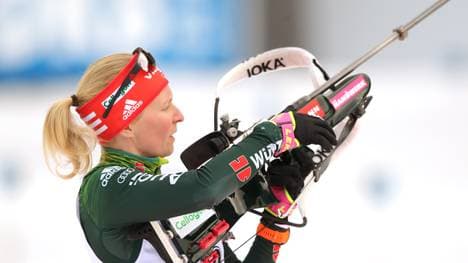 Franziska Hildebrand blieb ohne Fehler