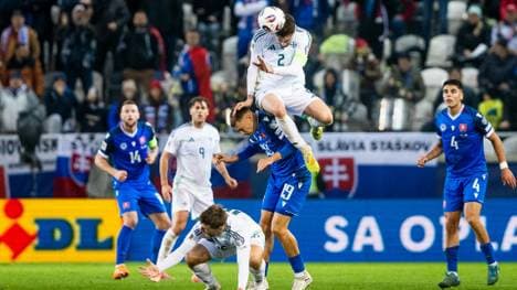 Umkämptes Spiel in Kosice