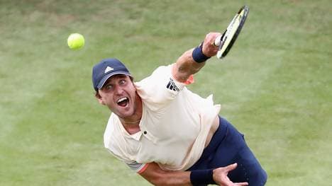 Mischa Zverev setzte sich in der ersten Runde von Stuttgart gegen Michail Juschni durch
