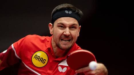 Timo Boll kämpft mit Düsseldorf um den Sieg im Final-Turnier