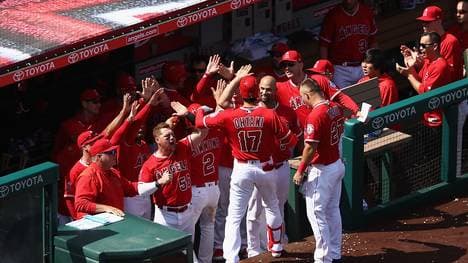 Cleveland Indians  v Los Angeles Angels of Anaheim