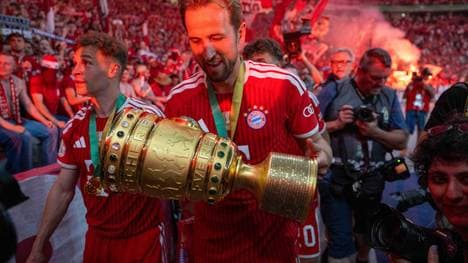 Harry Kane hat den FC Bayern zum Double geschossen