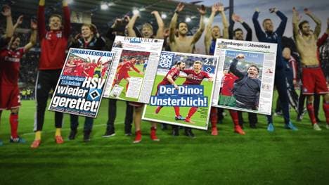 Pressestimmen zum Klassenerhalt des Hamburger SV