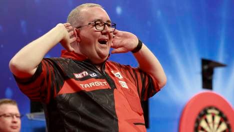 Stephen Bunting steht beim World Matchplay im Viertelfinale