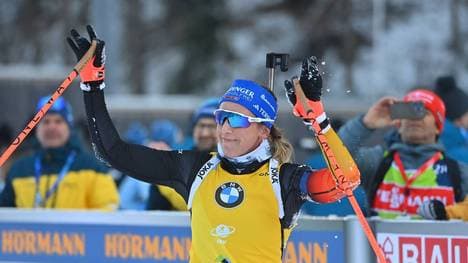 Franziska Preuß verteidigt das Gelbe Trikot