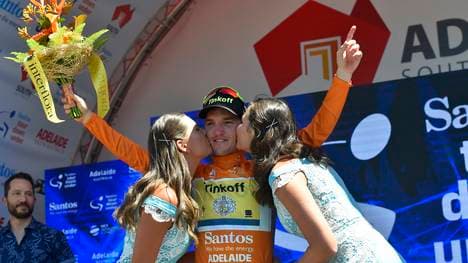 Jay McCarthy siegte vor Diego Ulissi