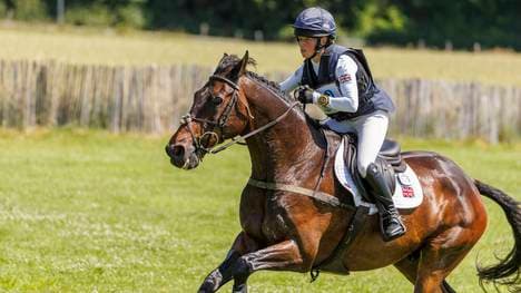 Rosalind Canter und der Hengst Allstar in Aachen