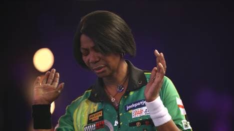 Bei der BDO-WM rassistisch beleidigt: Die Weltranglistenerste Deta Hedman