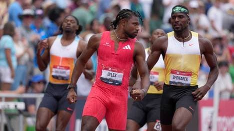 Noah Lyles und Kenny Bednarek liefern sich einen Zickenkrieg