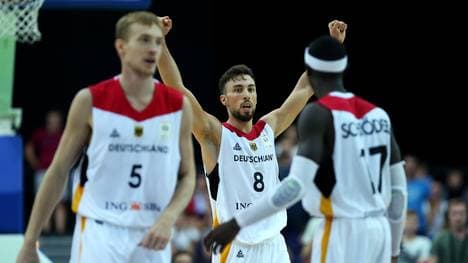 DBB-Coach Henrik Rödl und sein Kader für die WM-Vorbereitung