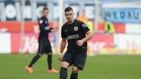 Sebastian Mrowca erzielte den Ausgleich für Wehen Wiesbaden