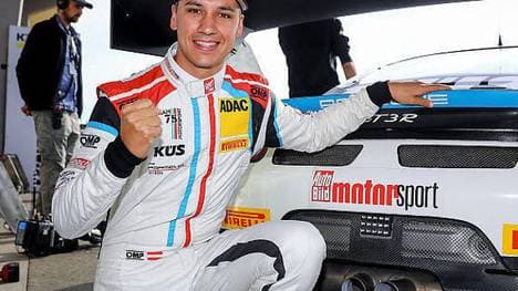 Klaus Bachler freut sich Ã¼ber die Pole-Position auf dem Sachsenring