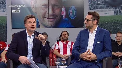 Michael Preetz (r.) ist Geschäftsführer von Hertha BSC