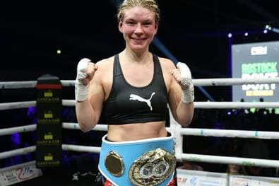 Nach Bandscheibenvorfall: Weltmeisterin Meinke zurück im Ring