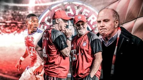 Carlo Ancelotti scheiterte bei Bayern - David Alaba (l.) lobt ihn