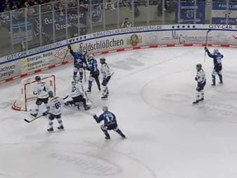 Dresdner Eislöwen - ERC Ingolstadt: Tore und Highlights | PENNY DEL