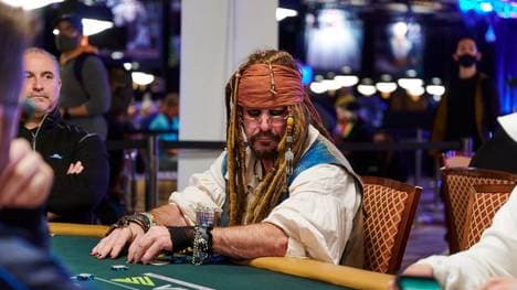 Profi auch beim Outfit: Scotter Clark bei der WSOP