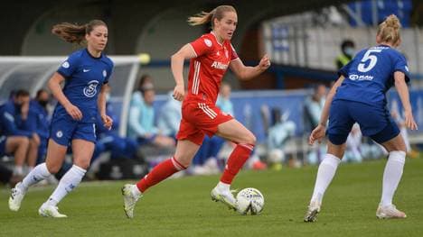 Die Frauen des FC Bayern kamen in der vergangnen CL-Saison bis ins Halbfinale