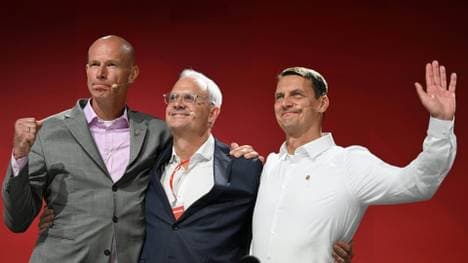 Jörn Stobbe (l.) und sein Team