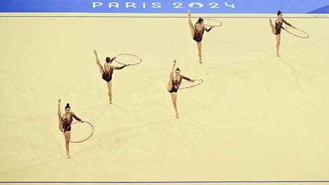 Die deutsche Gruppe bei der RSG-Quali in Paris