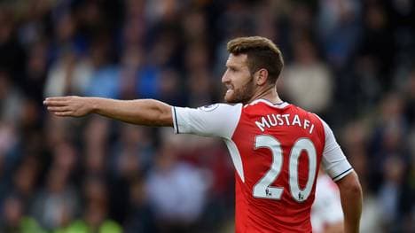 Shkodran Mustafi wechselte vom FC Valencia zu Arsenal