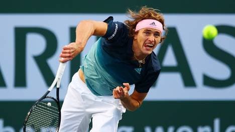 Für Alexander Zverev ist das ATP-Masters in Indian Wells nach der dritten Runde beendet