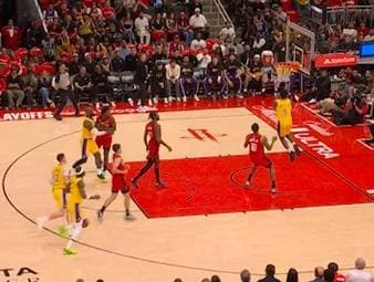 Ein ganz besonderer NBA-Moment