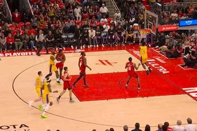 Ein ganz besonderer NBA-Moment