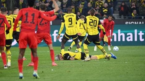 Niklas Süle lag bei Bayerns Ausgleichstreffer am Boden