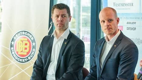 Stefan Schaidnagel (l.) spricht sich für eine Verringerung der Importspieler aus