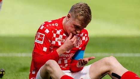 Jonathan Burkardt kam mit Mainz gegen Wolfsburg nicht über ein Unentschieden hinaus