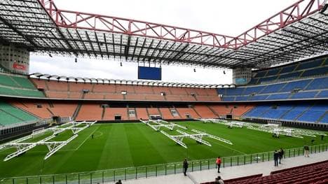 San Siro: Noch das Zuhause von AC und Inter Mailand