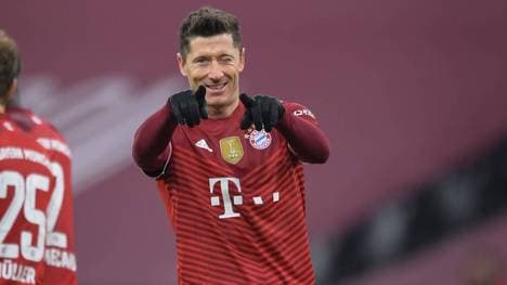 Robert Lewandowski hat beim FC Bayern einen Vertrag bis 2023